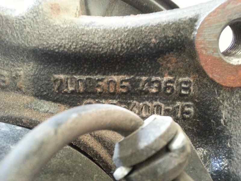 Recambio de brazo suspension superior trasero derecho para volkswagen touareg (7l6) 5.0 v10 tdi dpf referencia OEM IAM 7L0505376