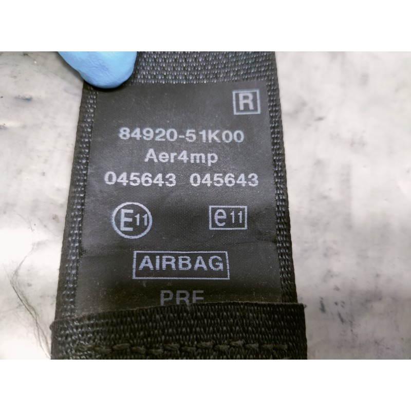 Recambio de cinturon seguridad delantero derecho para opel agila b enjoy referencia OEM IAM 502WB4M1SQ 4710039 93194667