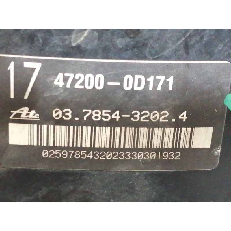 Recambio de servofreno para toyota yaris 1.0 cat referencia OEM IAM 472000D171  