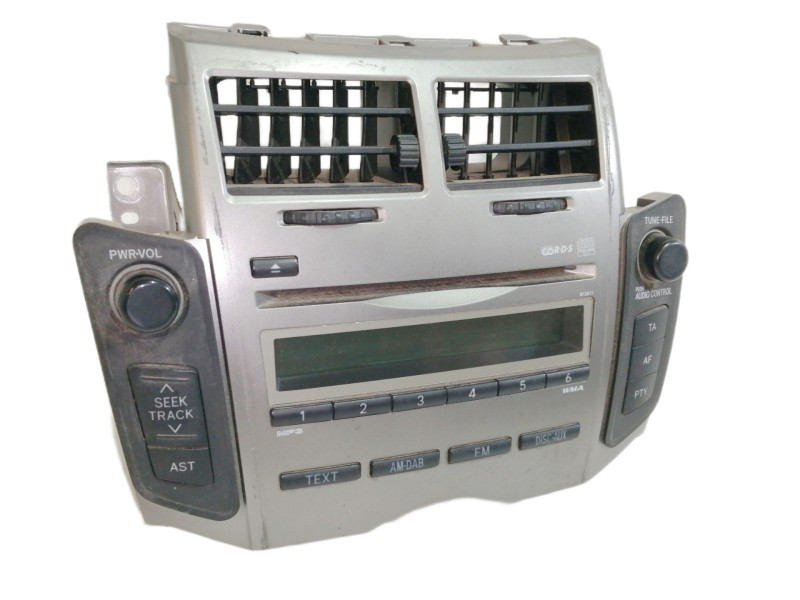 Recambio de sistema audio / radio cd para toyota yaris 1.0 cat referencia OEM IAM 861200D490  