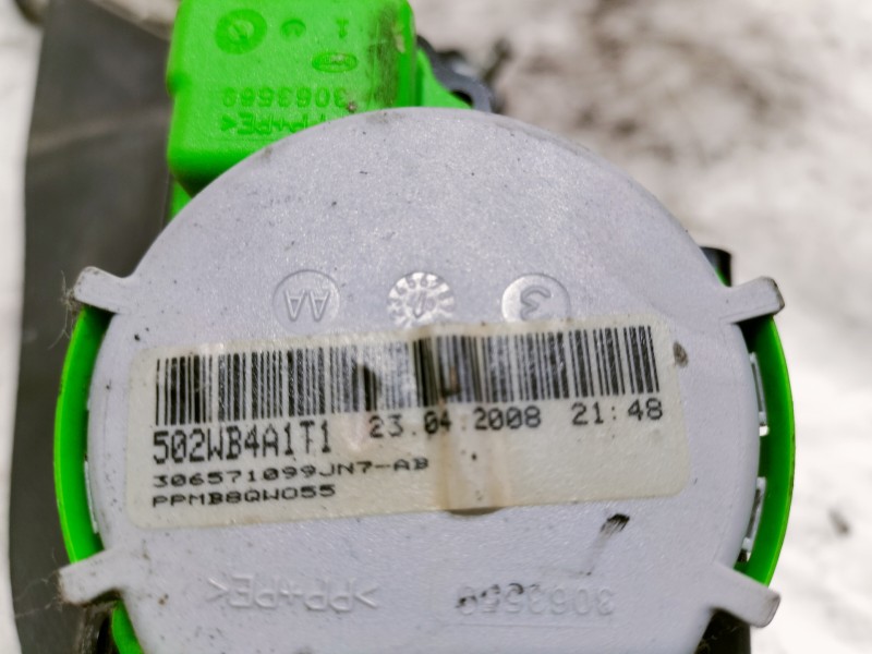 Recambio de cinturon seguridad delantero izquierdo para opel agila b enjoy referencia OEM IAM 306571099JN7AB 502WB4A1T1 PPMB8QW0