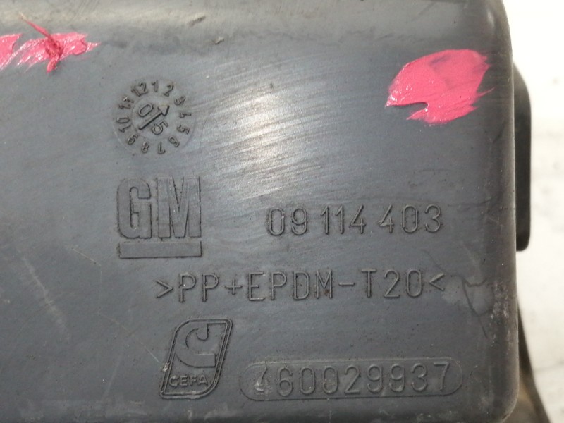 Recambio de guantera para opel combo (corsa c) cargo referencia OEM IAM 09114403  