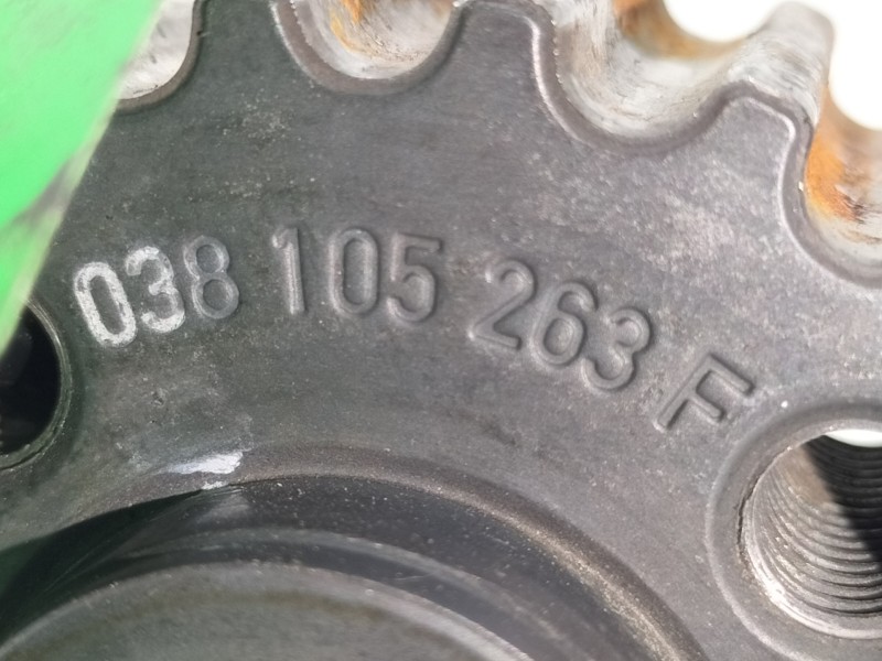 Recambio de polea cigueñal para volkswagen passat berlina (3b3) comfortline referencia OEM IAM 038105263F  