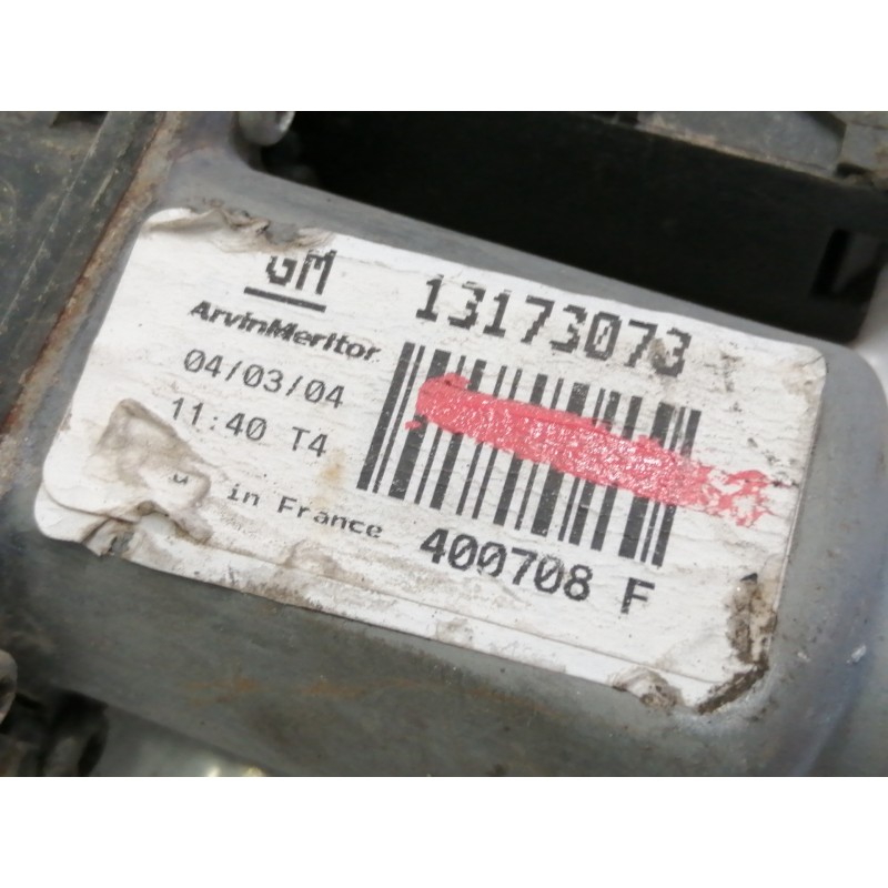 Recambio de elevalunas delantero izquierdo para opel corsa c enjoy referencia OEM IAM 13173073  