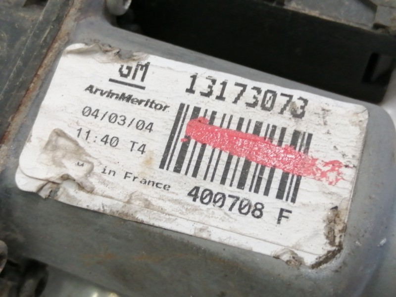 Recambio de elevalunas delantero izquierdo para opel corsa c enjoy referencia OEM IAM 13173073  
