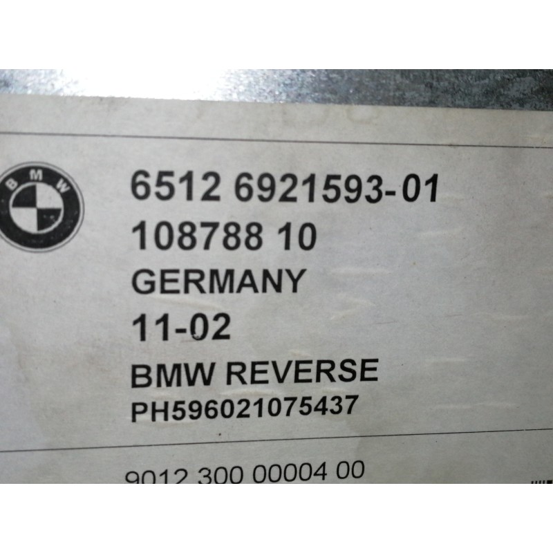 Recambio de sistema audio / radio cd para mini mini (r50,r53) cooper referencia OEM IAM 65126921593  