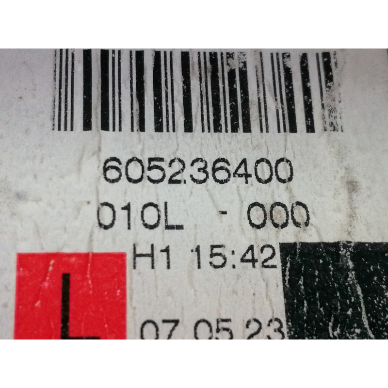 Recambio de cinturon seguridad delantero izquierdo para fiat grande punto (199) 1.3 16v jtd cat referencia OEM IAM 605236400  