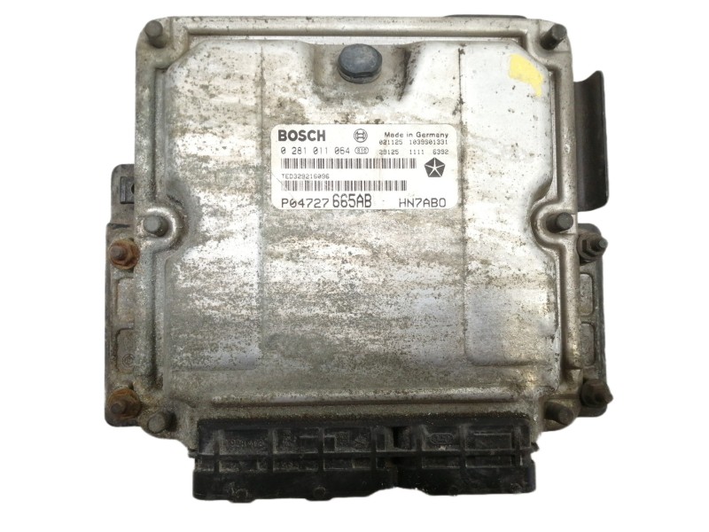 Recambio de centralita motor uce para chrysler voyager (rg) 2.5 crd cat referencia OEM IAM 0281011064 P04727665AB HN7AB0 1039S01