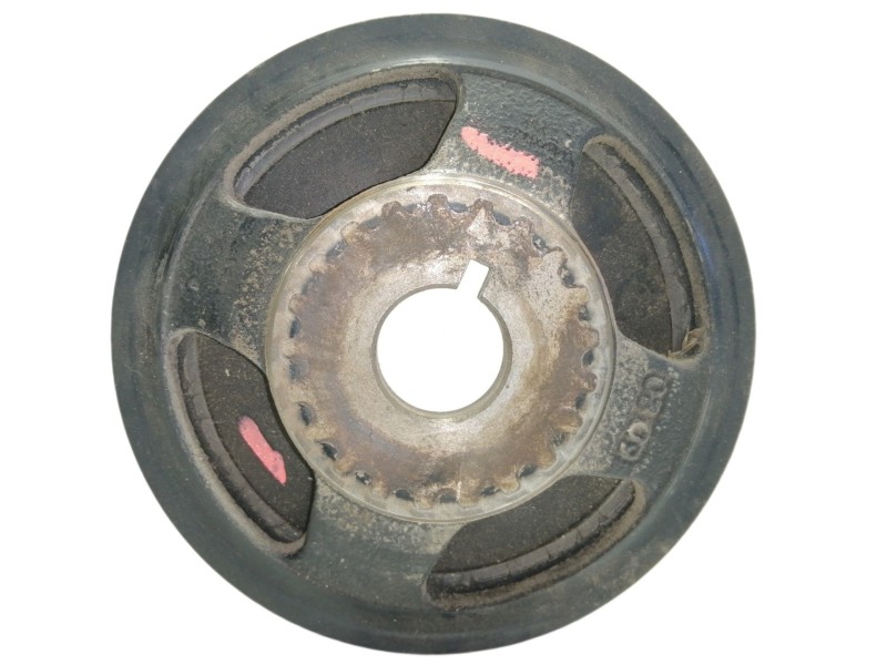 Recambio de polea cigueñal para chevrolet kalos referencia OEM IAM 96352877  