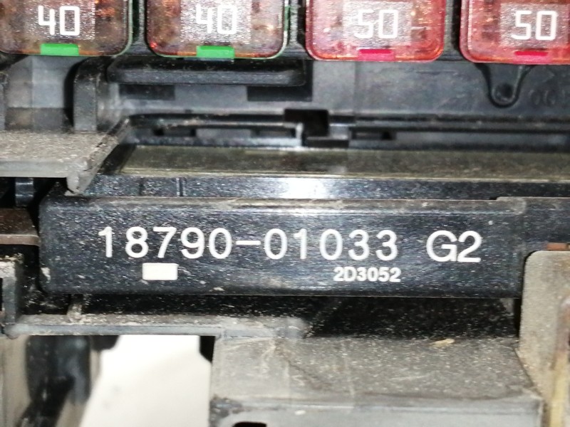 Recambio de caja reles / fusibles para hyundai i20 style referencia OEM IAM H1JCC0061 9149411J210 BYH6565211