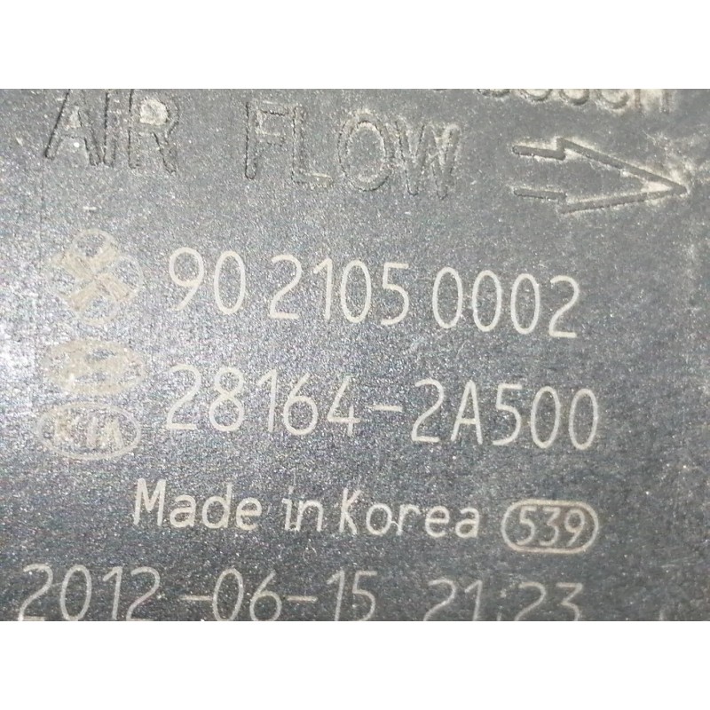 Recambio de caudalimetro para hyundai i20 style referencia OEM IAM 9021050002 281642A500 