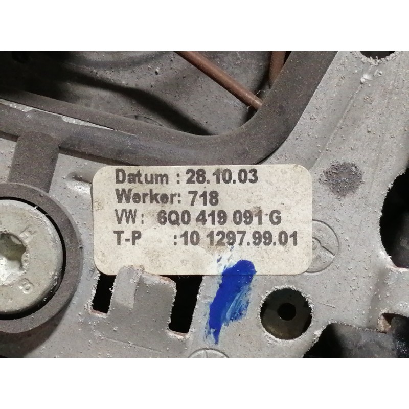 Recambio de volante para volkswagen polo (9n1) trendline referencia OEM IAM 6Q0419091G 6Q0419091G 