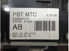 Recambio de mando calefaccion / aire acondicionado para hyundai i20 style referencia OEM IAM 972504P560 C329KPCAB 972504PXXX 2