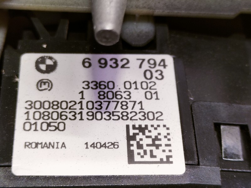 Recambio de mando luces para bmw serie 3 touring (e91) 318i referencia OEM IAM 693279403 33600102 