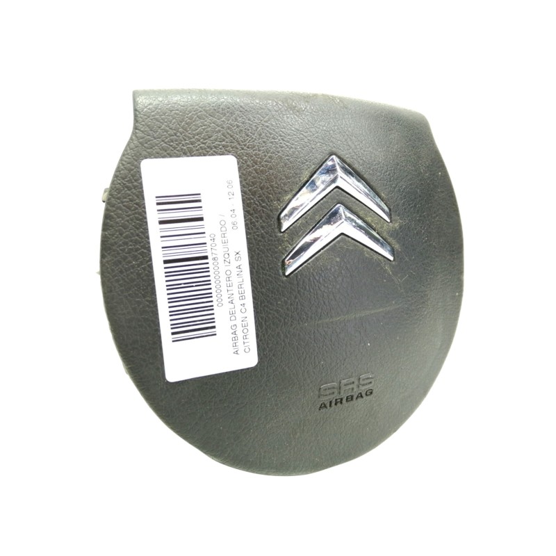 Recambio de airbag delantero izquierdo para citroën c4 berlina sx referencia OEM IAM 96471578ZD  