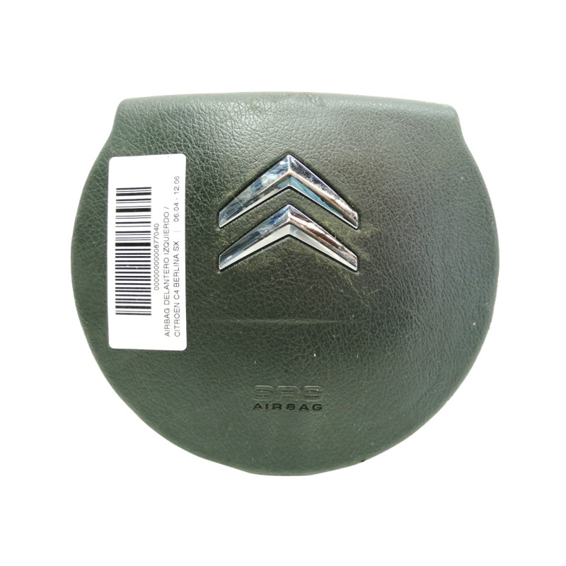 Recambio de airbag delantero izquierdo para citroën c4 berlina sx referencia OEM IAM 96471578ZD  