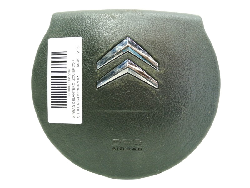 Recambio de airbag delantero izquierdo para citroën c4 berlina sx referencia OEM IAM 96471578ZD  