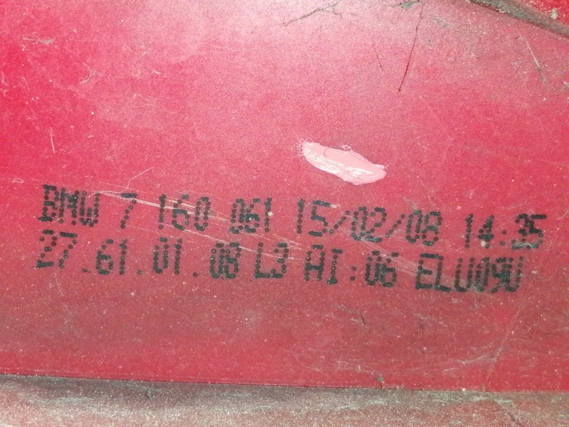 Recambio de piloto trasero izquierdo para bmw serie 3 touring (e91) 318i referencia OEM IAM 7160061  