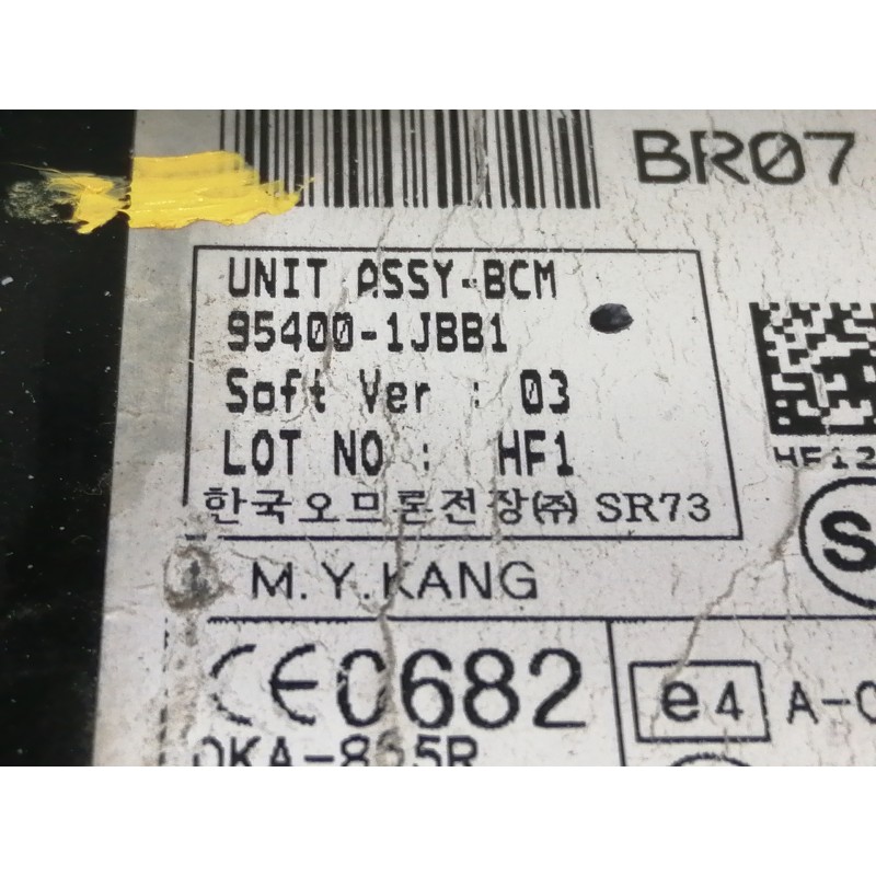 Recambio de modulo electronico para hyundai i20 style referencia OEM IAM 954001JBB1  