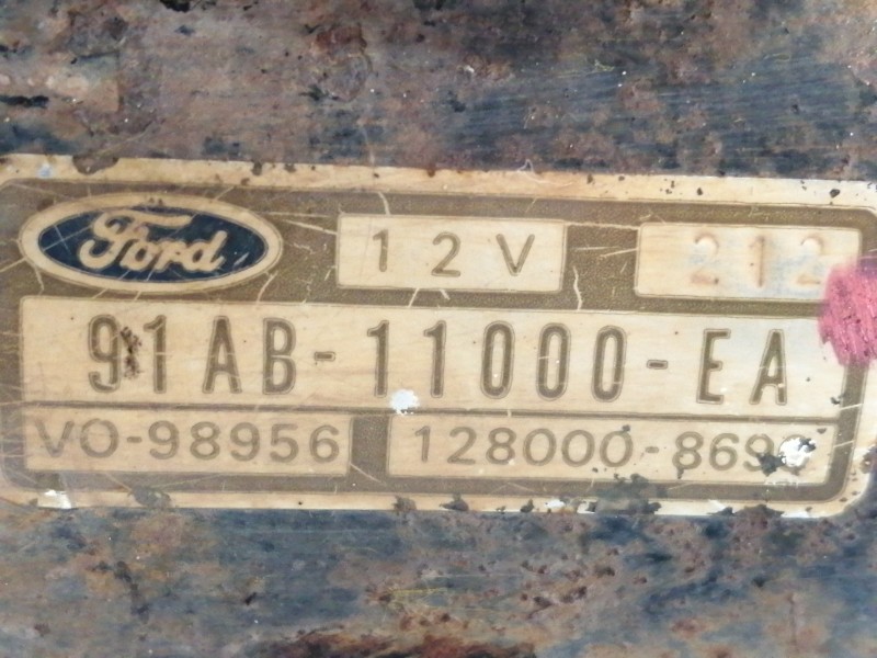 Recambio de motor arranque para ford fiesta berl./courier courier familiar referencia OEM IAM 91AB11000EA  