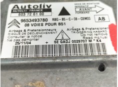 Recambio de centralita airbag para citroën c4 berlina sx referencia OEM IAM 9653493780   2