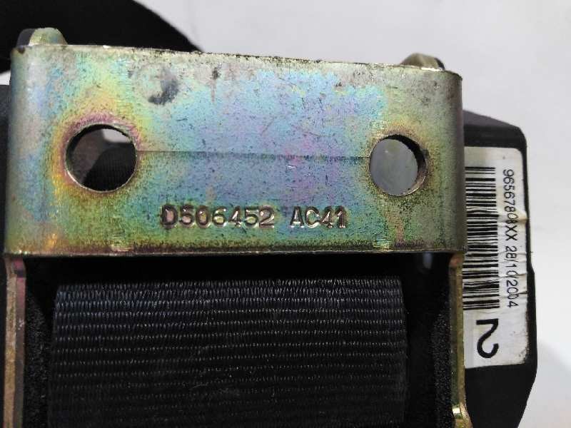 Recambio de cinturon seguridad trasero izquierdo para citroën c4 berlina sx referencia OEM IAM 96567808XX  