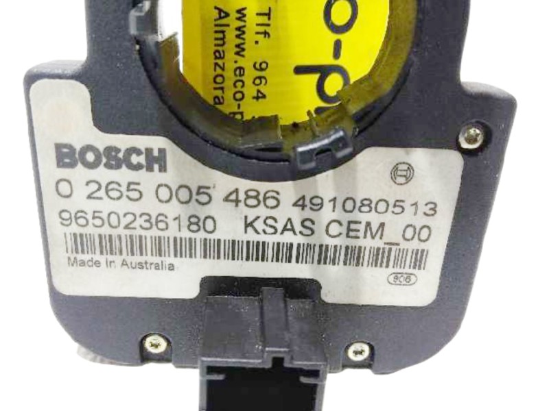 Recambio de anillo airbag para citroën c4 berlina sx referencia OEM IAM 0265005486  