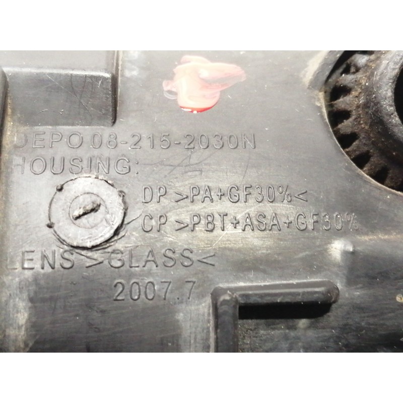 Recambio de faro antiniebla izquierdo para nissan x-trail (t31) se referencia OEM IAM 2152030N 03366222 