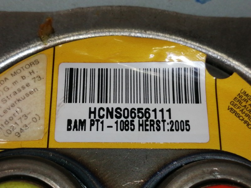 Recambio de airbag delantero izquierdo para mazda rx-8 (se) básico (170kw) referencia OEM IAM BAMPT11085  