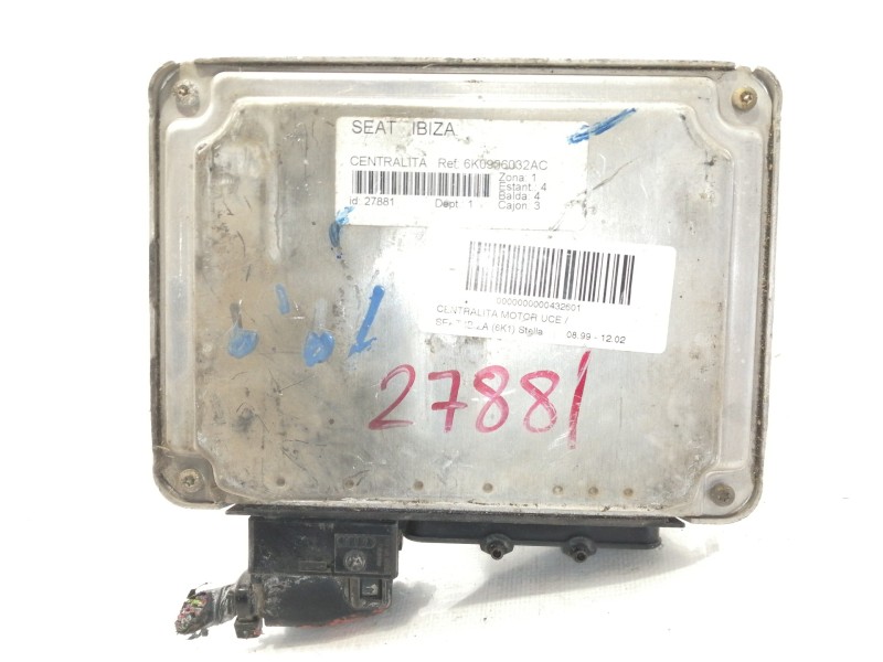 Recambio de centralita motor uce para seat ibiza (6k1) stella referencia OEM IAM 6K0906032AC 0261207228 