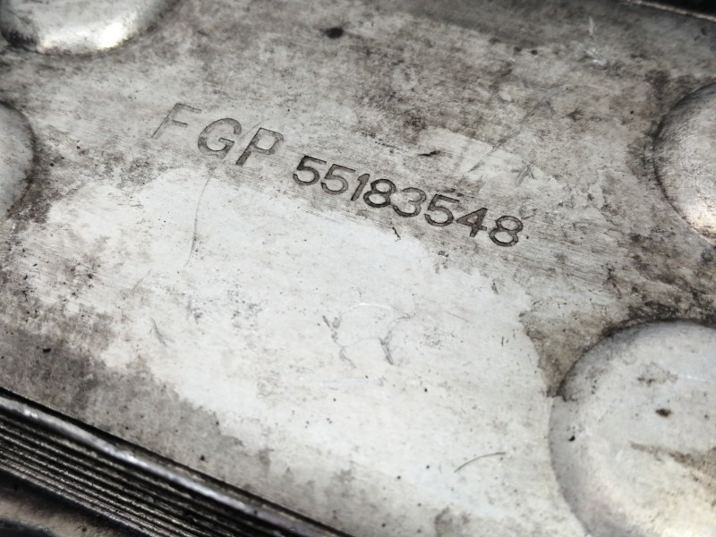 Recambio de enfriador aceite motor para fiat linea (110) dynamic referencia OEM IAM 55183548  