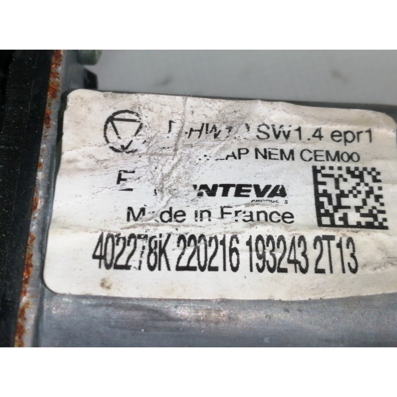 Recambio de elevalunas trasero derecho para citroën c4 lim. feel referencia OEM IAM 402278K  