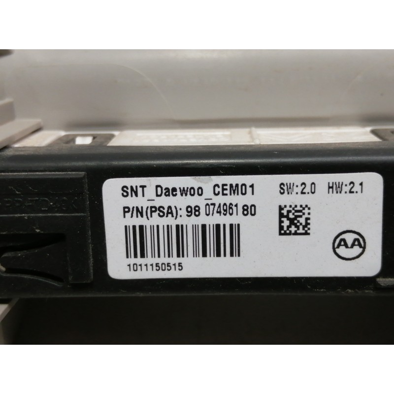 Recambio de luz interior para citroën c4 lim. feel referencia OEM IAM 9671645977 9671646077 9671646577