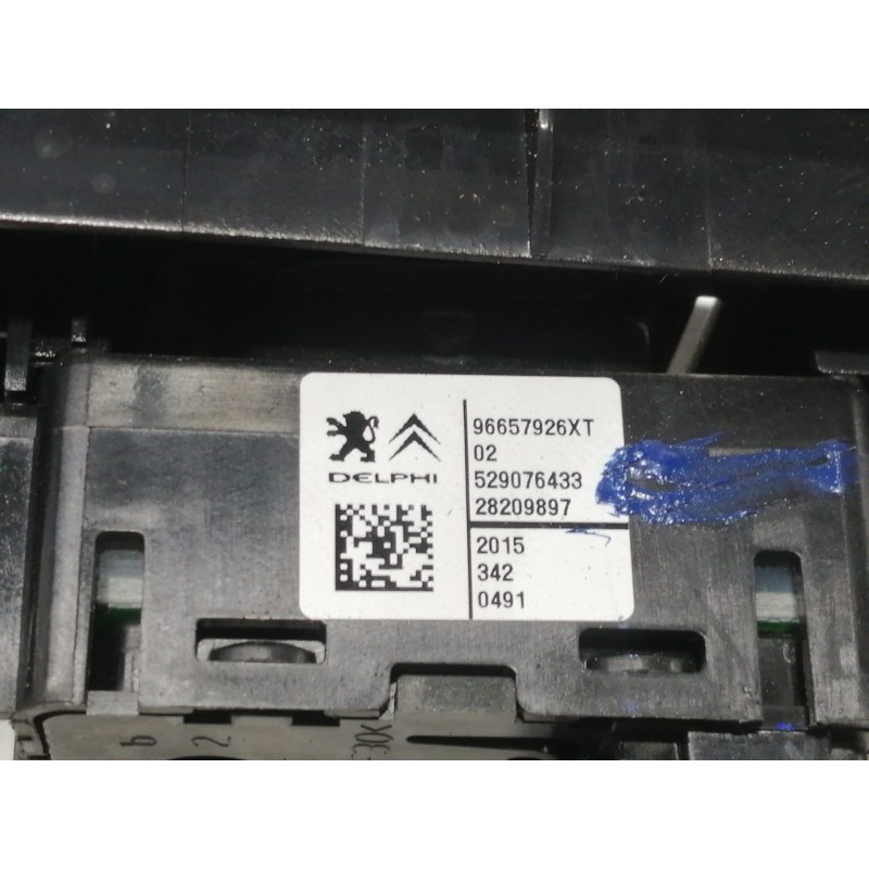 Recambio de mando elevalunas trasero derecho para citroën c4 lim. feel referencia OEM IAM 96657926XT  