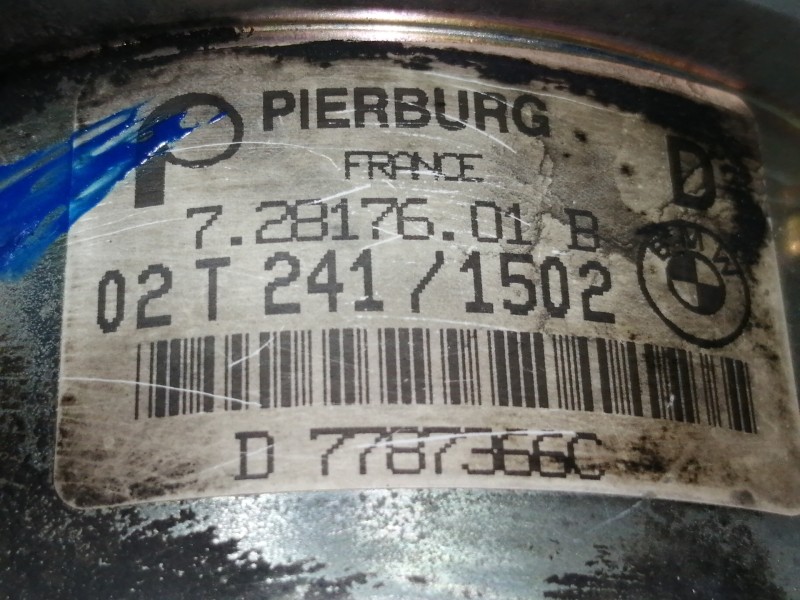 Recambio de depresor freno / bomba vacio para bmw serie 3 compact (e46) 320td referencia OEM IAM 72817601B  