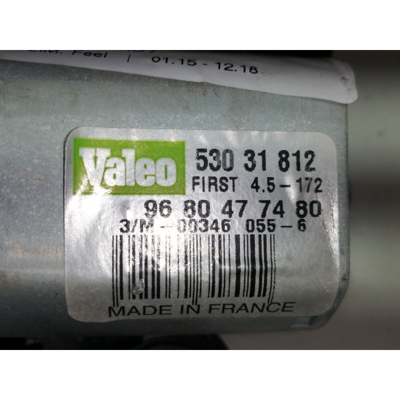 Recambio de motor limpia trasero para citroën c4 lim. feel referencia OEM IAM 9680477480 53031812 