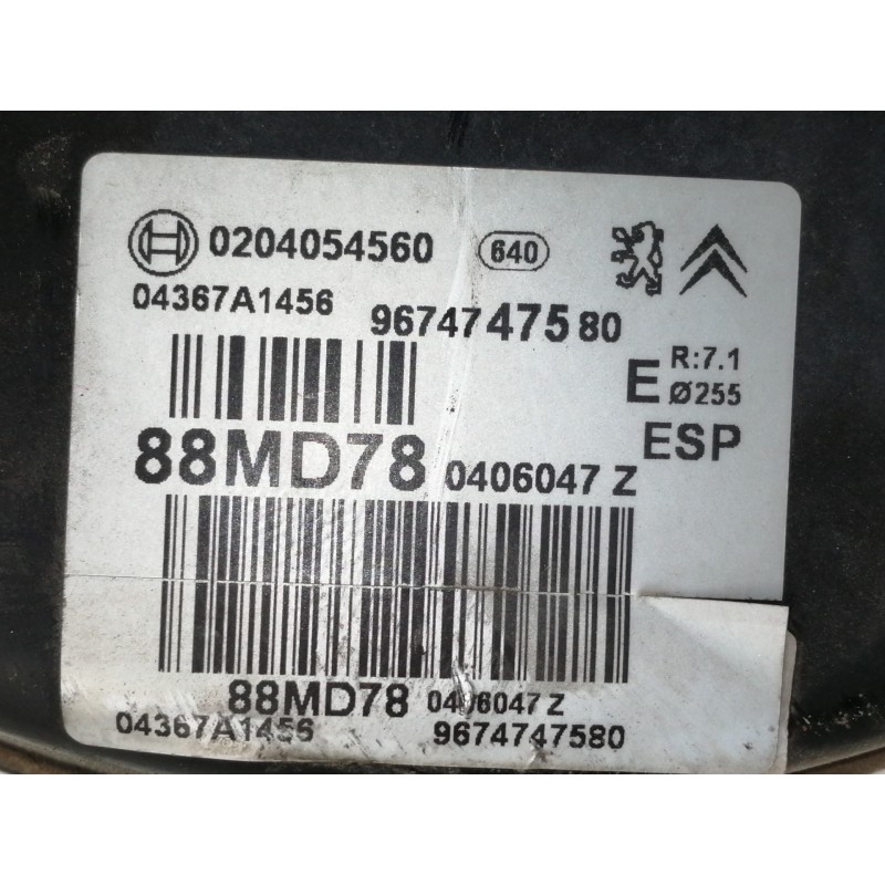 Recambio de servofreno para citroën c4 lim. feel referencia OEM IAM 0204054560 04367A1456 9674747580