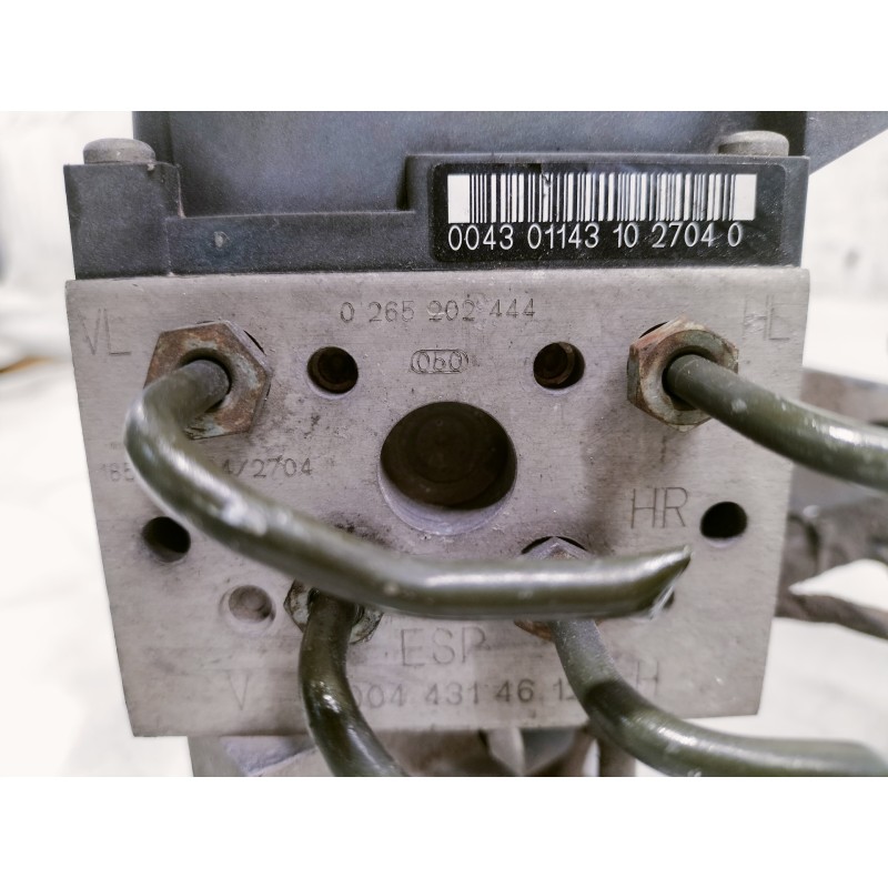 Recambio de abs para mercedes-benz clase s (w220) berlina 55 amg (220.073) referencia OEM IAM A0044314612 0265202444 00430114310