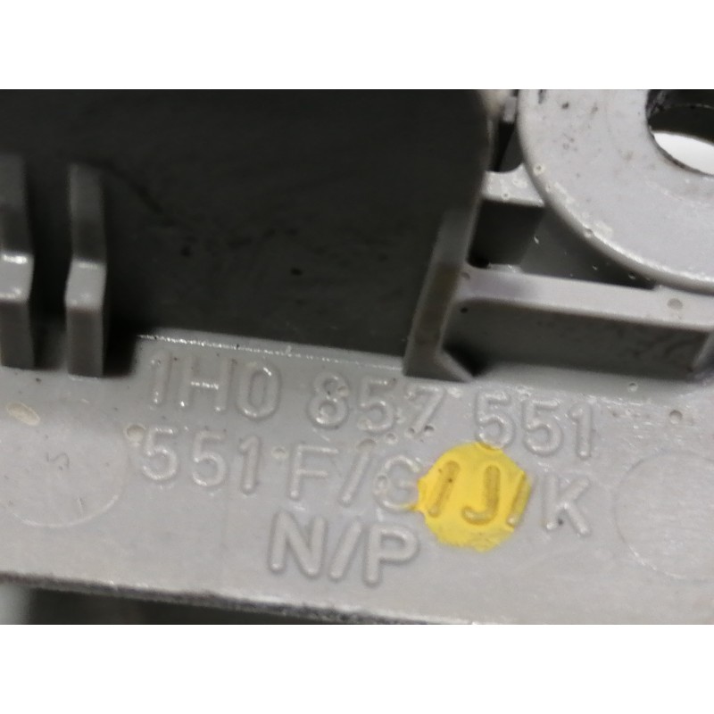 Recambio de parasol izquierdo para volkswagen golf iii berlina (1h1) gt special referencia OEM IAM 1H0857551  