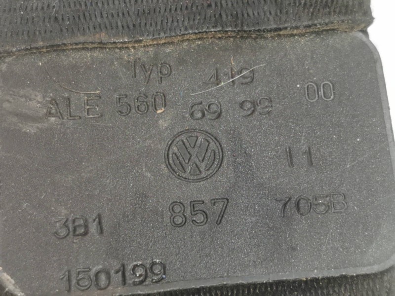 Recambio de cinturon seguridad delantero izquierdo para volkswagen passat berlina (3b2) 1.9 tdi referencia OEM IAM 3B1857705B  