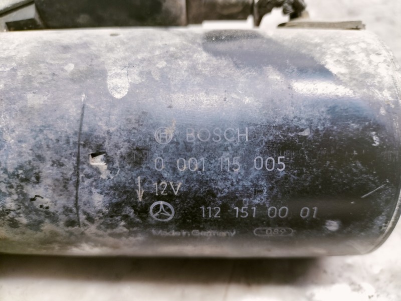 Recambio de motor arranque para mercedes-benz clase s (w220) berlina 55 amg (220.073) referencia OEM IAM 0001115005 1121510001 1