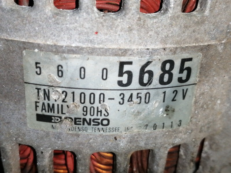 Recambio de alternador para jeep cherokee (xj) 2.5 jamboree referencia OEM IAM 56005685  