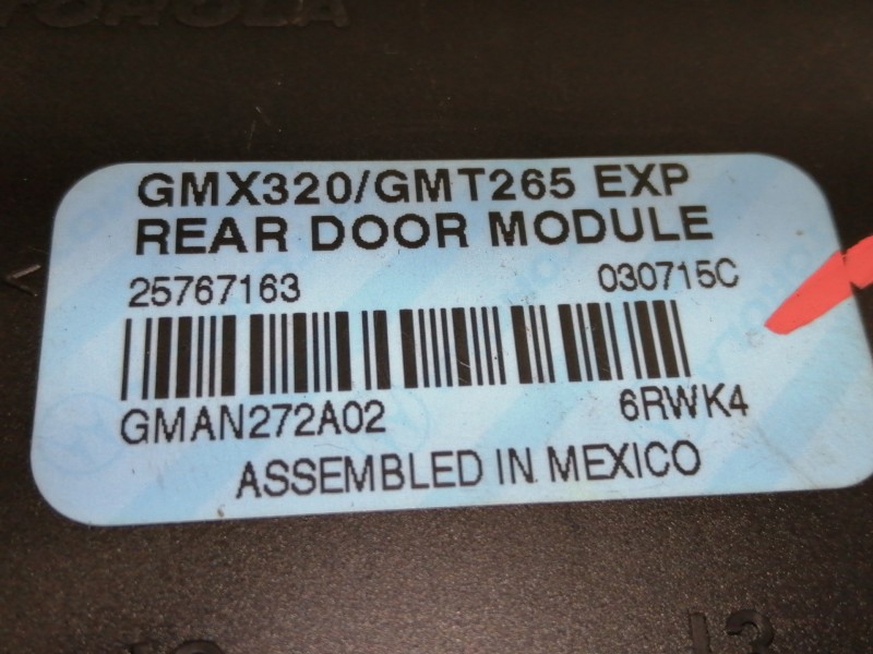 Recambio de centralita cierre para cadillac cts 3.2 elegance referencia OEM IAM 25767163  