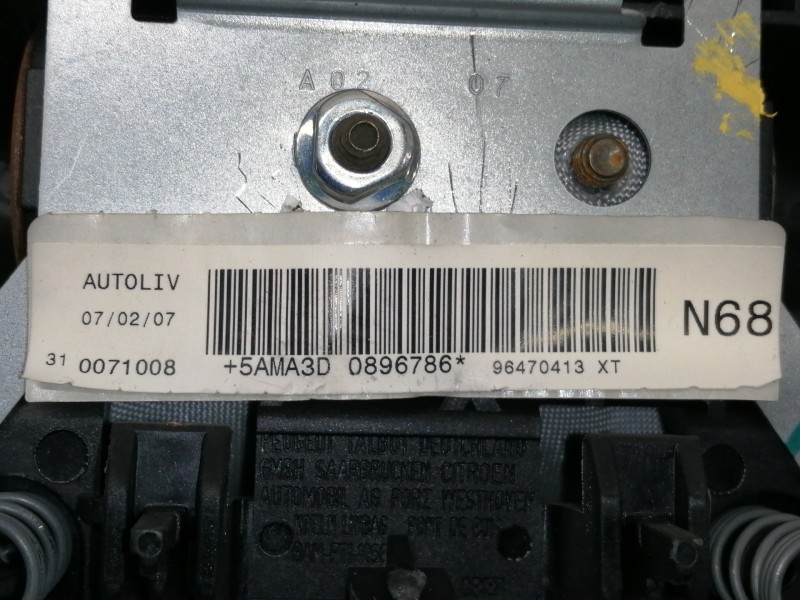 Recambio de airbag delantero izquierdo para citroën xsara picasso 1.6 lx plus referencia OEM IAM 96470413XT  