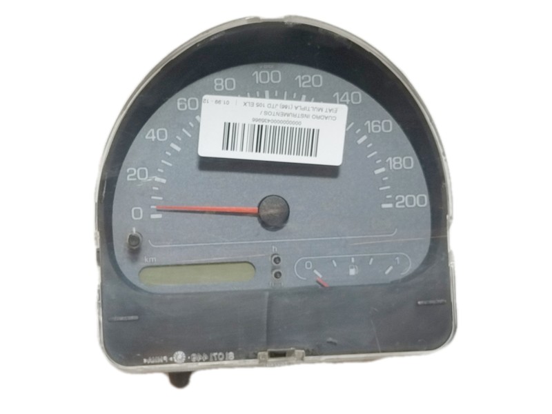 Recambio de cuadro instrumentos para fiat multipla (186) jtd 105 elx referencia OEM IAM 110008871010  