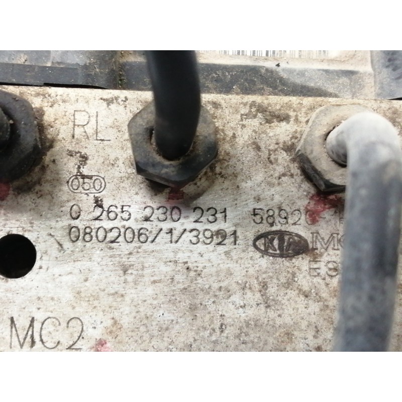 Recambio de abs para kia cee´d emotion referencia OEM IAM 0265230231  