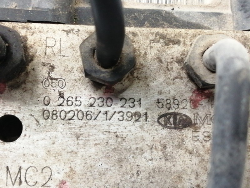 Recambio de abs para kia cee´d emotion referencia OEM IAM 0265230231  