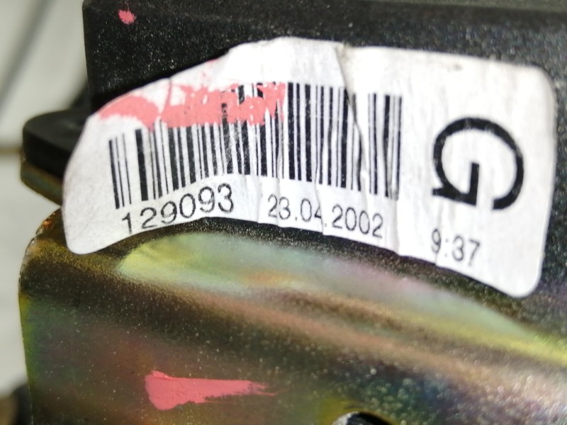 Recambio de cinturon seguridad trasero izquierdo para renault vel satis (bj0) privilege referencia OEM IAM 129093  