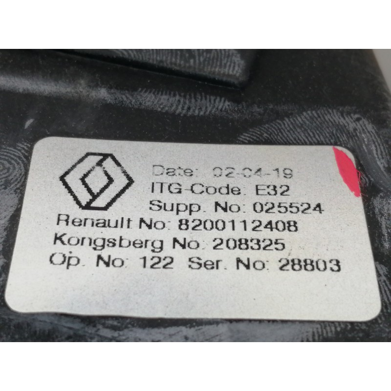 Recambio de palanca cambio para renault vel satis (bj0) privilege referencia OEM IAM 8200112408  