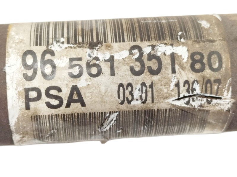 Recambio de transmision delantera derecha para peugeot 207 xs referencia OEM IAM 9656135180  